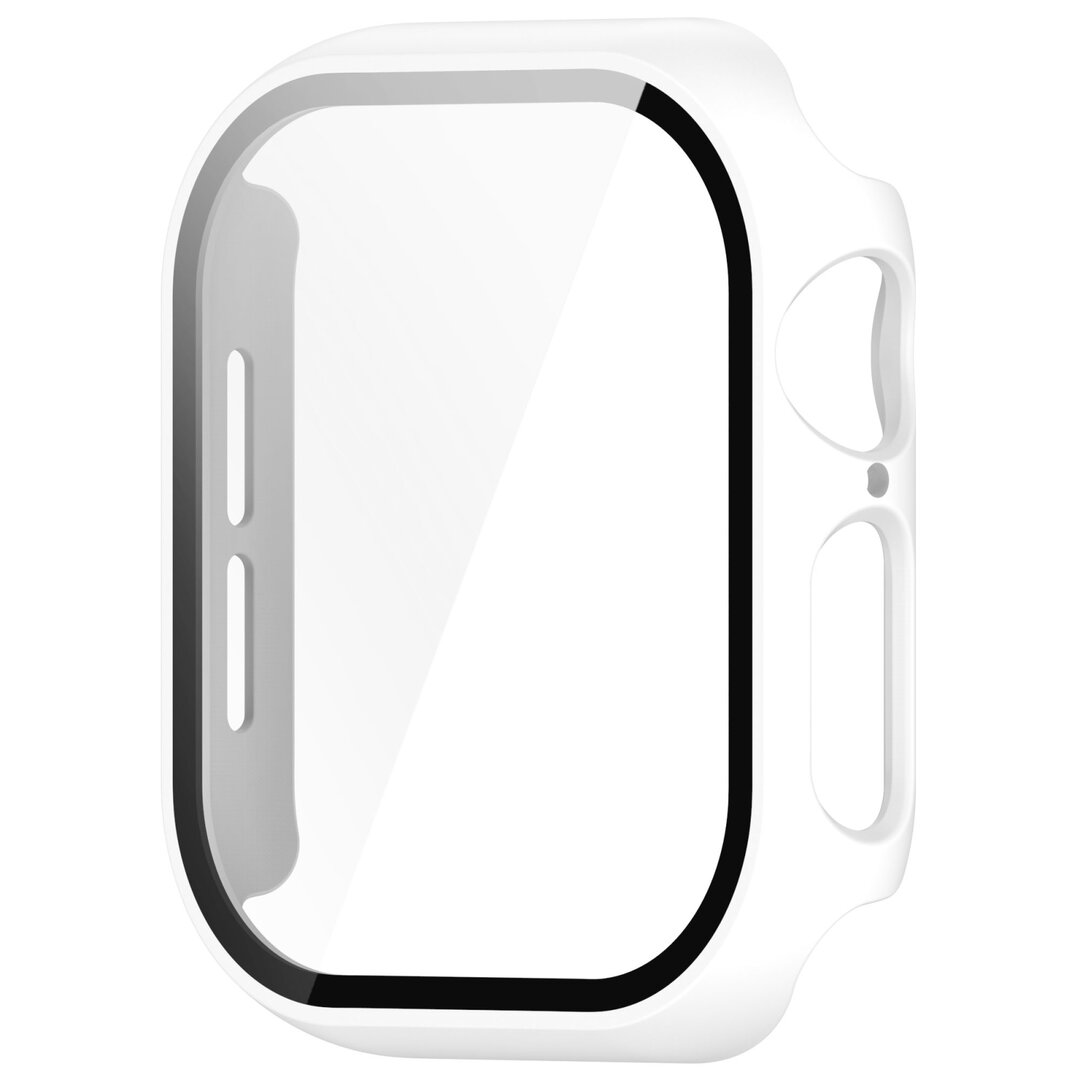 Apple Watch Hardcase Schutzh&uuml;lle &ndash; wasserdicht - Wei&szlig; - Geeignet f&uuml;r Apple Watch 42mm - Series 10