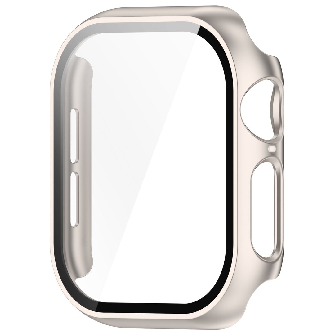 Apple Watch Hardcase Schutzh&uuml;lle &ndash; wasserdicht - Starlight - Geeignet f&uuml;r Apple Watch 42mm - Series 10