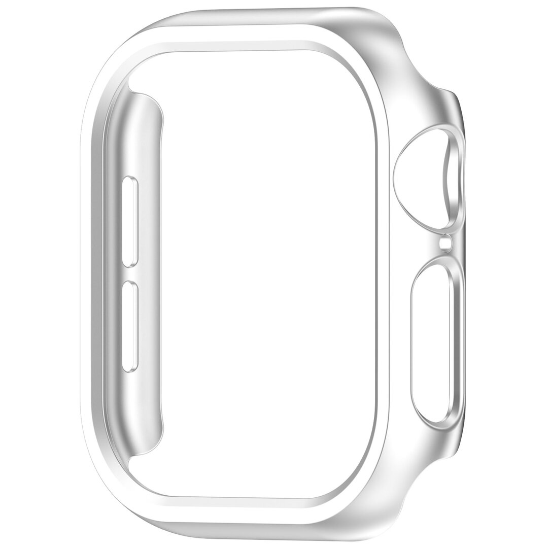 Hartschalengeh&auml;use 46mm (offene Vorderseite) - Silber - Geeignet f&uuml;r Apple Watch 46mm