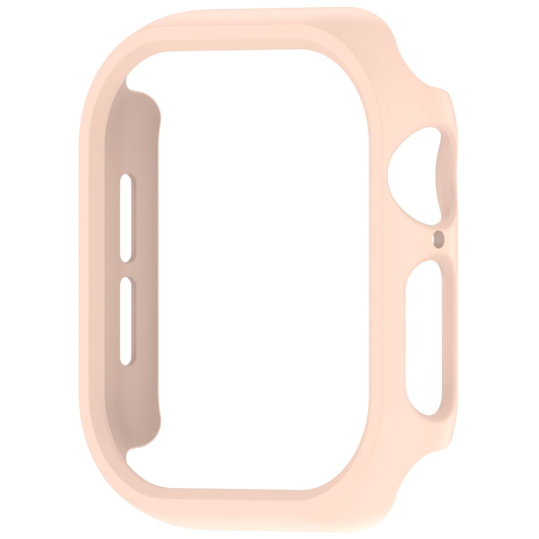 Hartschalengeh&auml;use 46mm (offene Vorderseite) - Hellrosa - Geeignet f&uuml;r Apple Watch 46mm