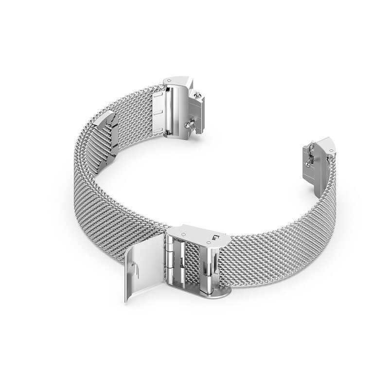 Fitbit Inspire 3 - Milanaise-Band mit Schnallenverschluss - Silber