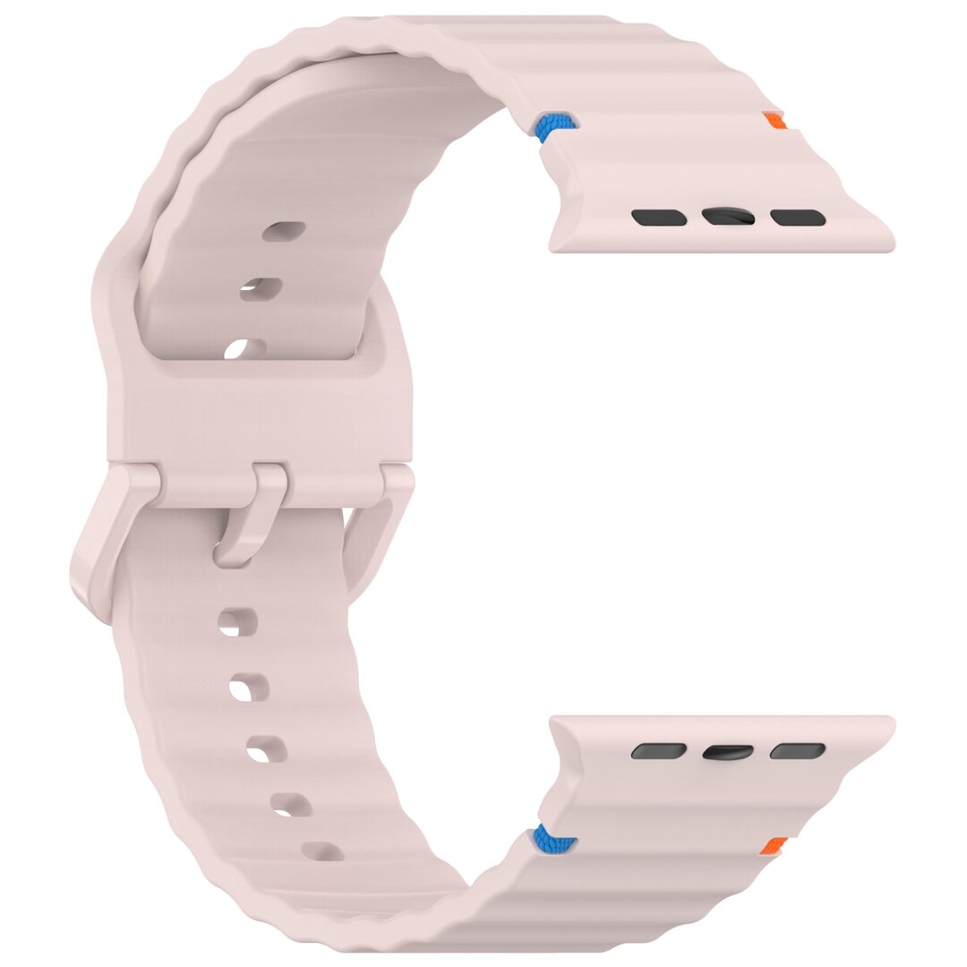 Wave Sportband - Pink - Geeignet f&uuml;r Apple Watch 38mm / 40mm / 41mm / 42mm