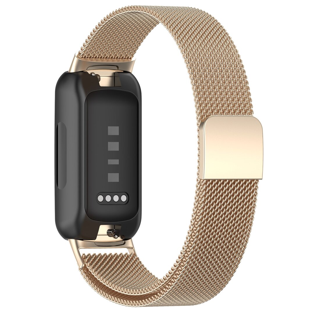 Fitbit Inspire 3 - Milanaise Armband - Vintage gold