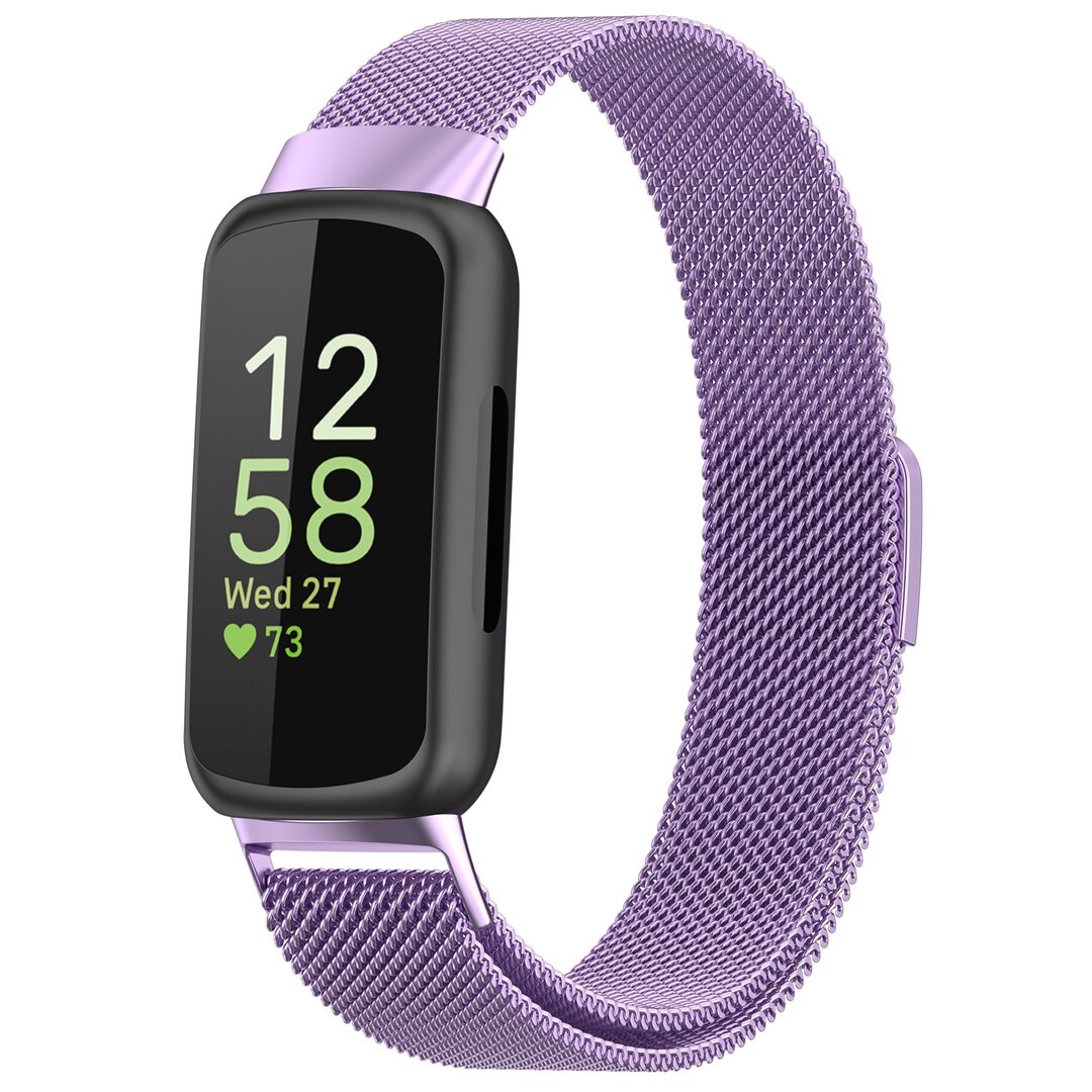 Fitbit Inspire 3 - Milanaise Armband - Flieder