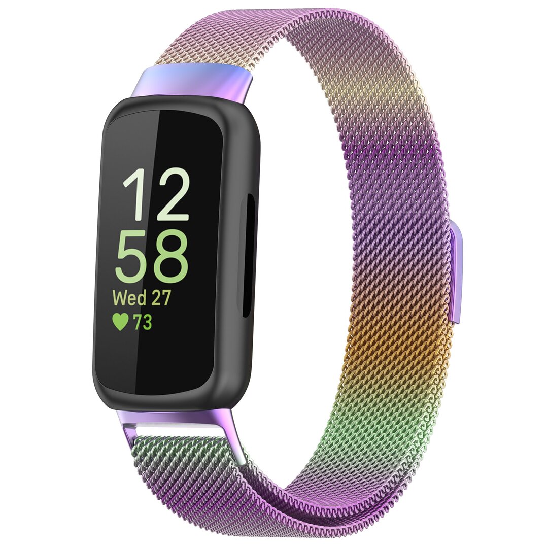Fitbit Inspire 3 - Milanaise Armband - Multicolour