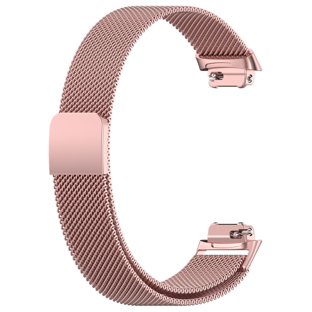 Fitbit Inspire 3 - Milanaise Armband - Ros&eacute;gold