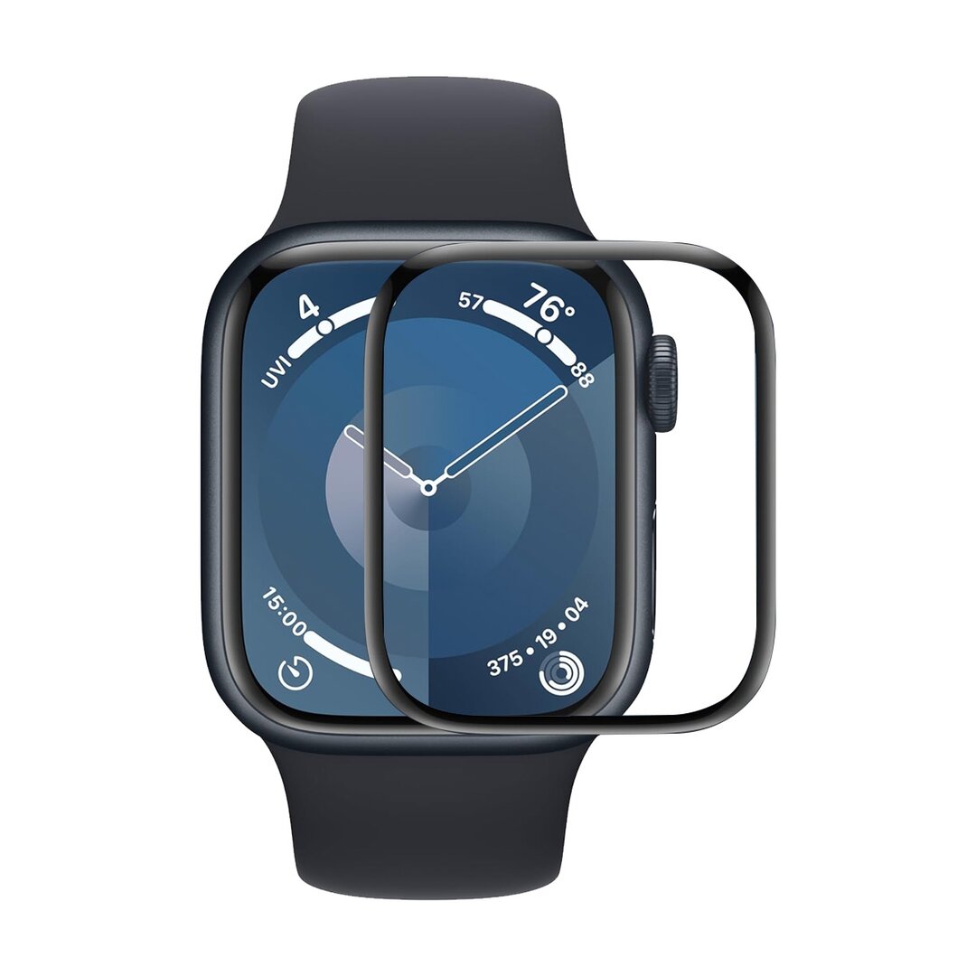 Soft PC Displayschutz 46 mm &ndash; Full Cover - Geeignet f&uuml;r Apple Watch 46mm