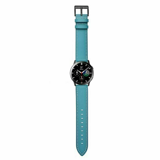 Garmin Vivoactive 4 / 4L - Lederband - Blau - Leder