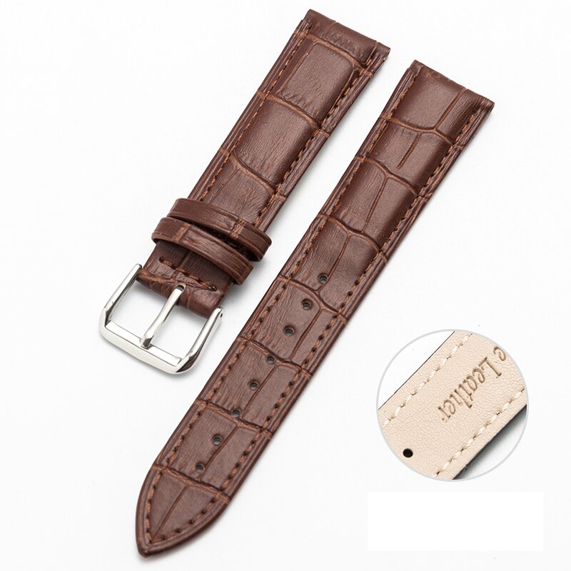 Garmin Lily 2 - Krokodillederband - Braun
