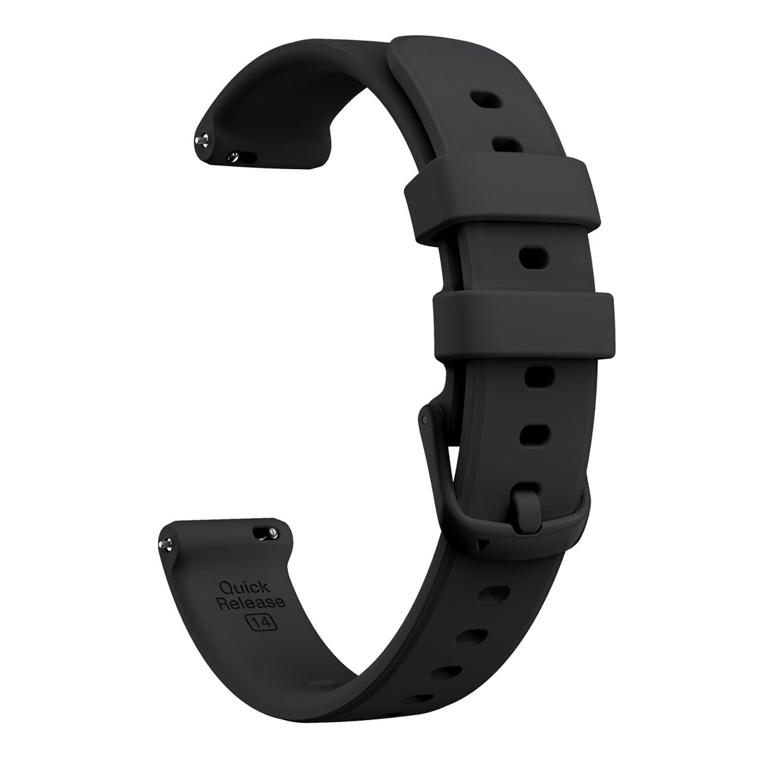 Silikonarmband - Schwarz - Garmin Lily 2