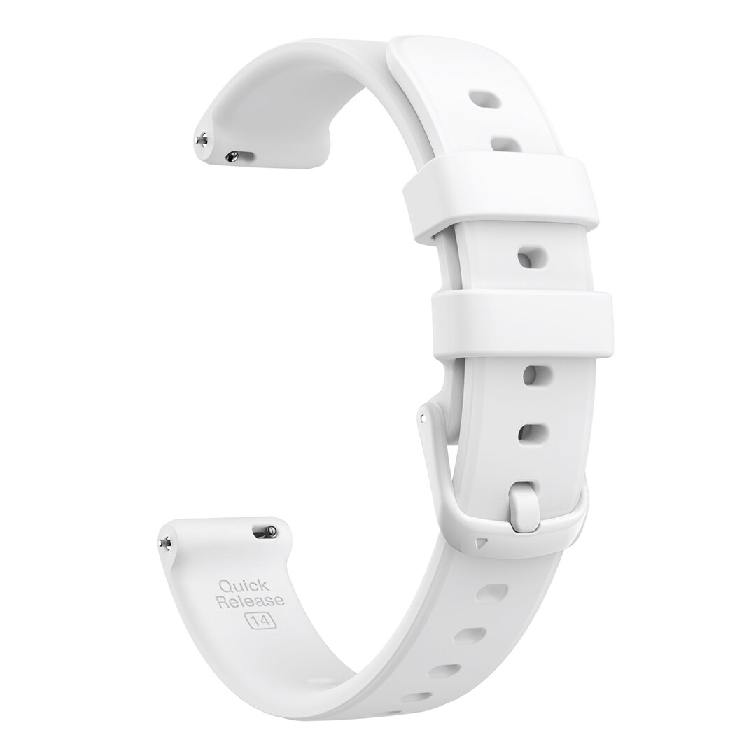 Silikonarmband - Wei&szlig; - Garmin Lily 2