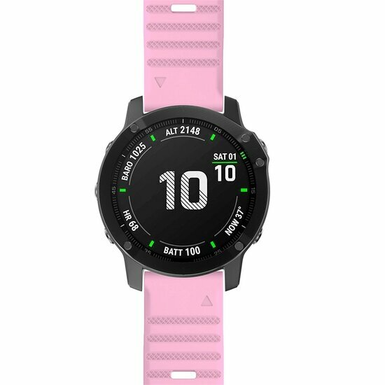 Silikonband - Rosa - Garmin Epix Pro Gen 2 (51mm) / Quatix 7X / 6X &amp; Tactix 7 (pro)