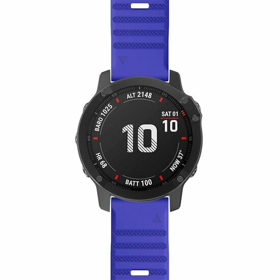 Silikonarmband - Kobaltblau - Garmin Epix Pro Gen 2 (51mm) / Quatix 7X / 6X &amp; Tactix 7 (pro)