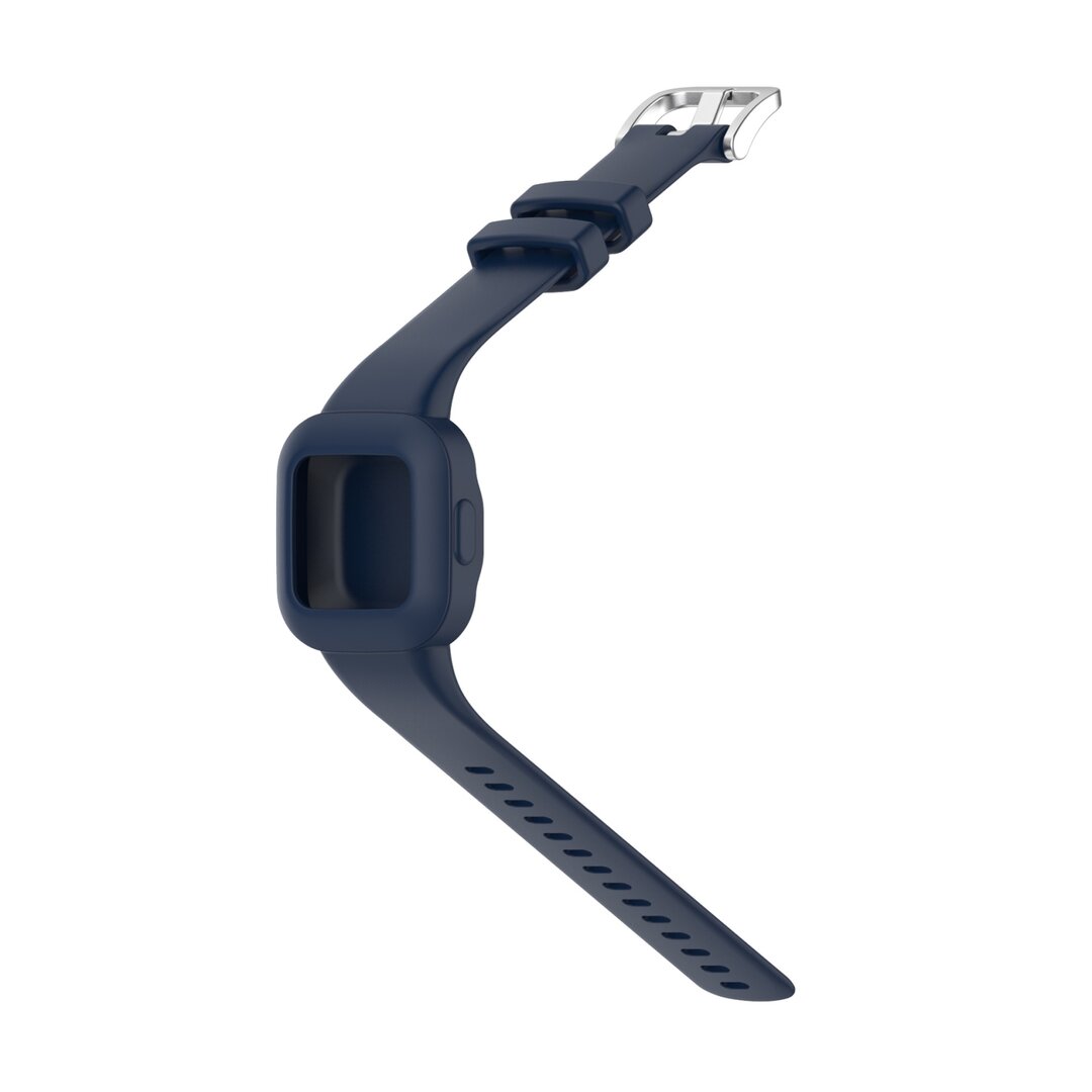 Silikon einfarbig - Dunkelblau - Garmin Vivofit Junior 3