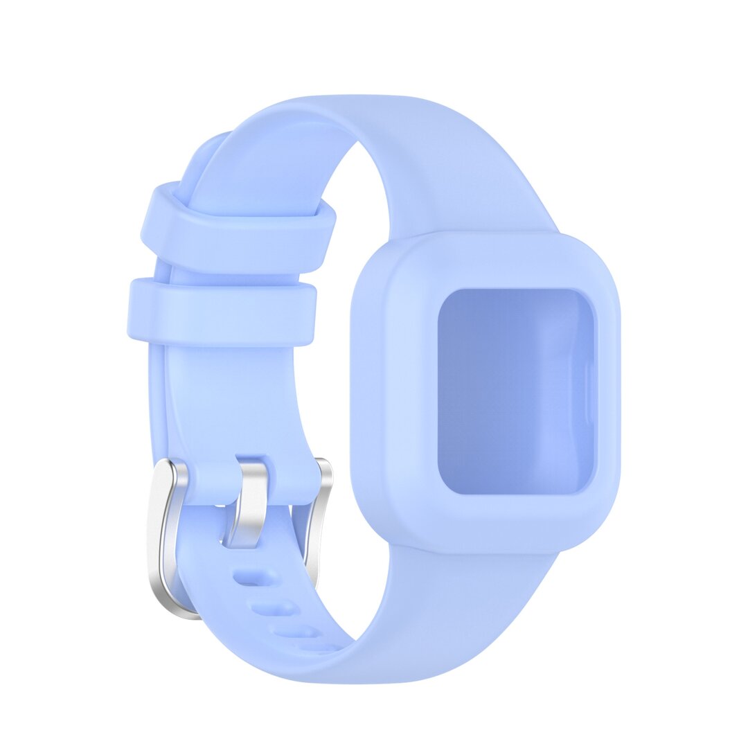 Silikon einfarbig - Pastellblau - Garmin Vivofit Junior 3