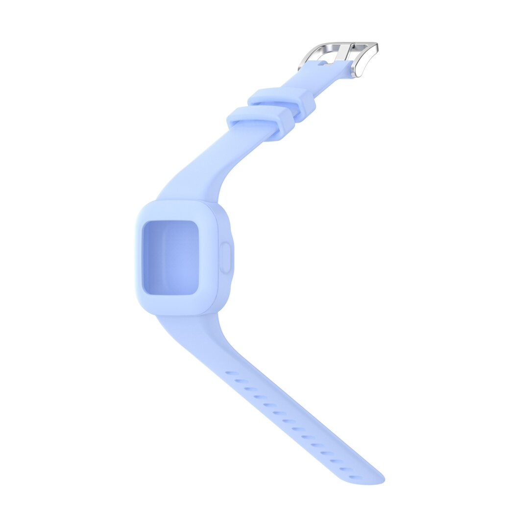 Silikon einfarbig - Pastellblau - Garmin Vivofit Junior 3