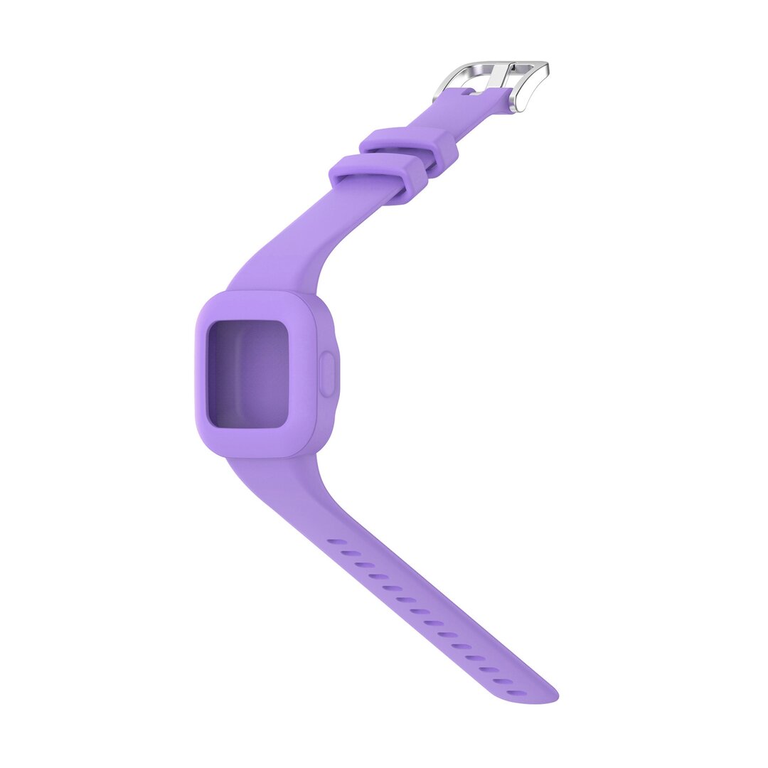 Silikon einfarbig - Hellviolett - Garmin Vivofit Junior 3