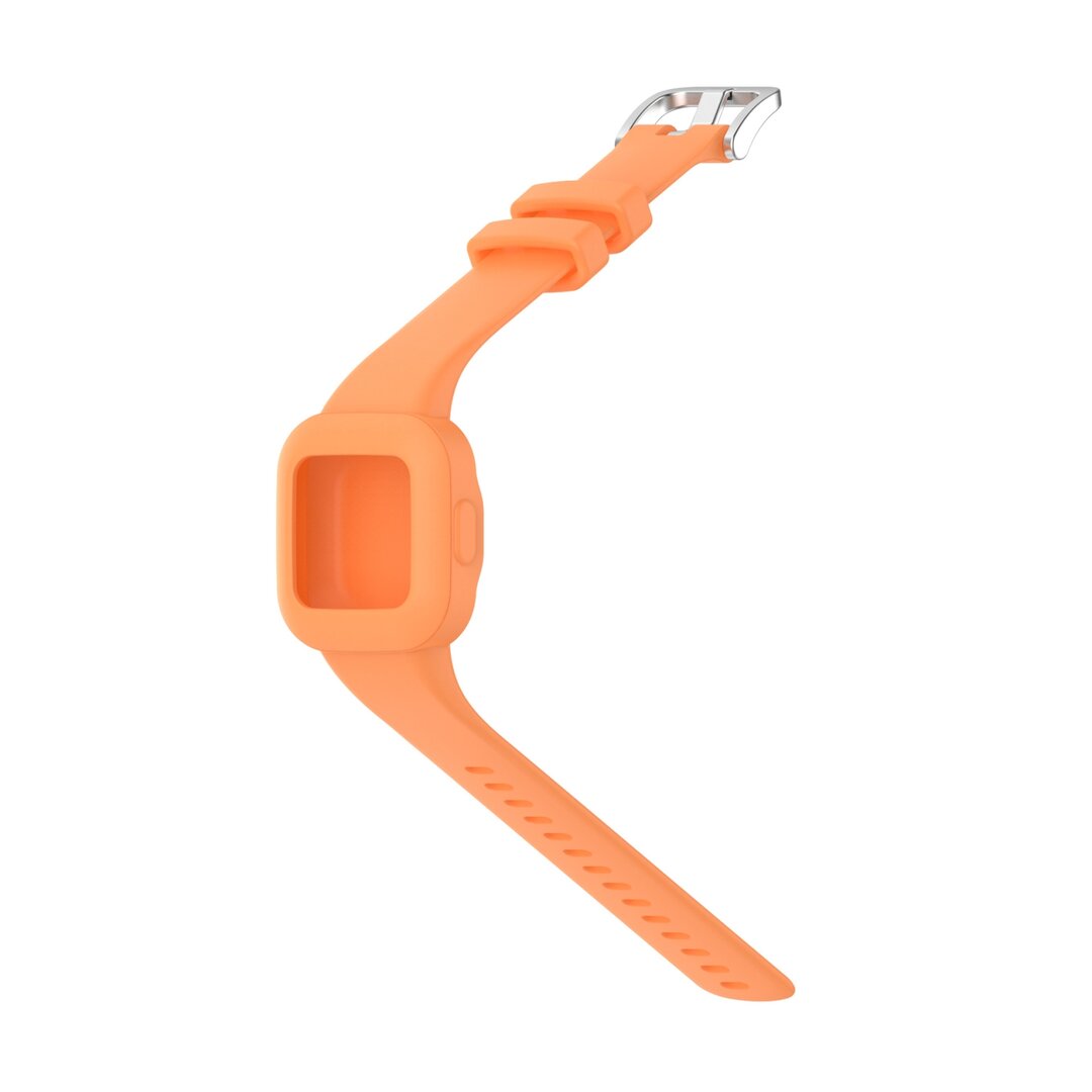 Silikon einfarbig - Orange - Garmin Vivofit Junior 3
