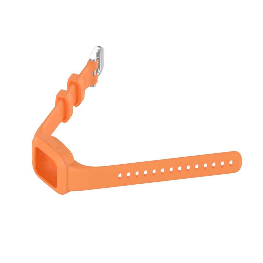 Silikon einfarbig - Orange - Garmin Vivofit Junior 3