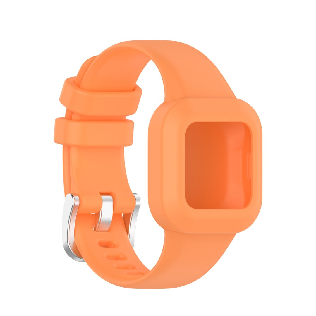 Silikon einfarbig - Orange - Garmin Vivofit Junior 3