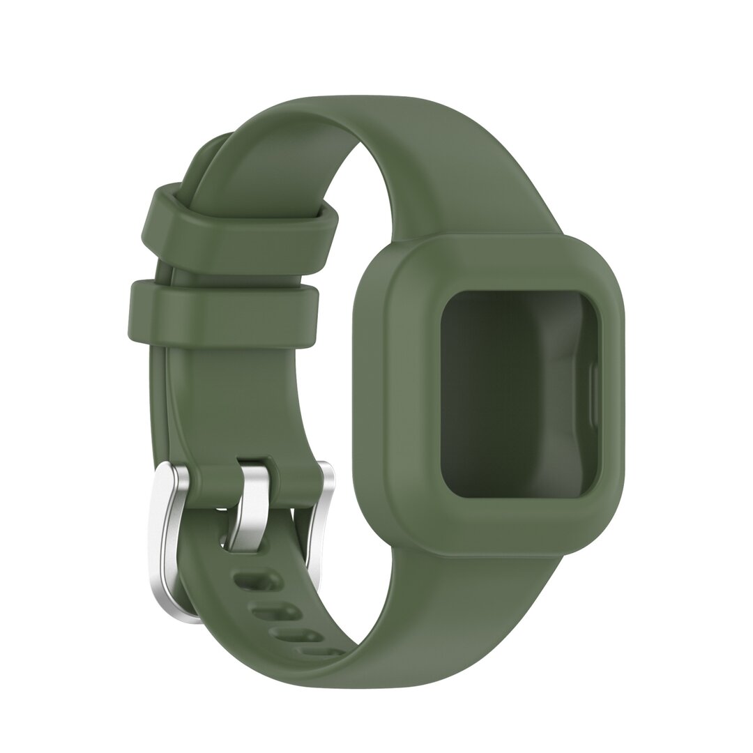 Silikon einfarbig - Gr&uuml;n - Garmin Vivofit Junior 3