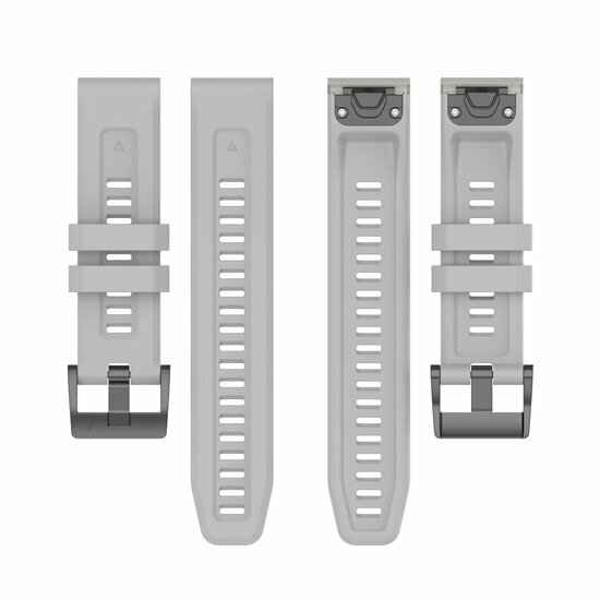 Silikon-Sportband - Grau - Garmin Fenix 7 / 6 / 5