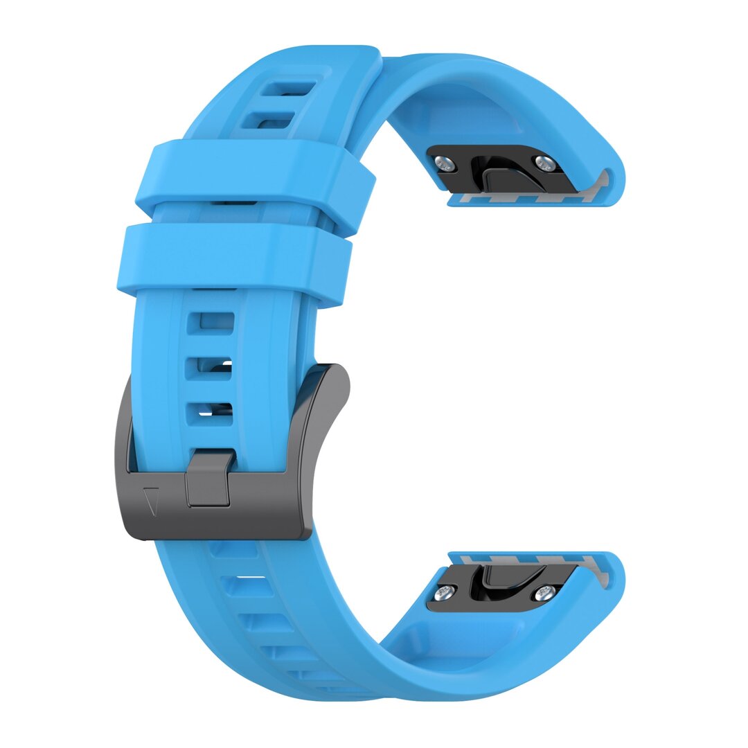 Silikon-Sportband - Blau - Garmin Fenix 7X / 6X / 5X