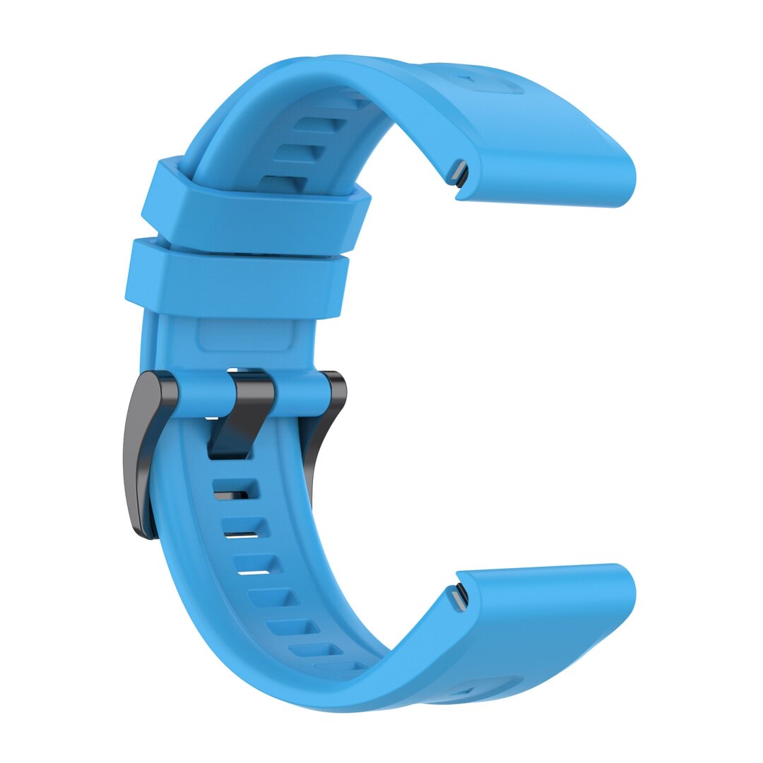 Silikon-Sportband - Blau - Garmin Fenix 7X / 6X / 5X