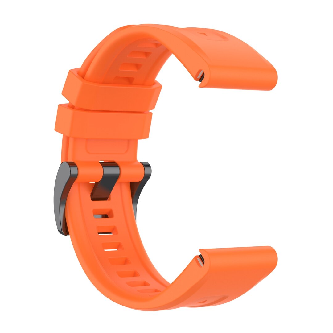 Silikon-Sportband - Orange - Garmin Fenix 7X / 6X / 5X
