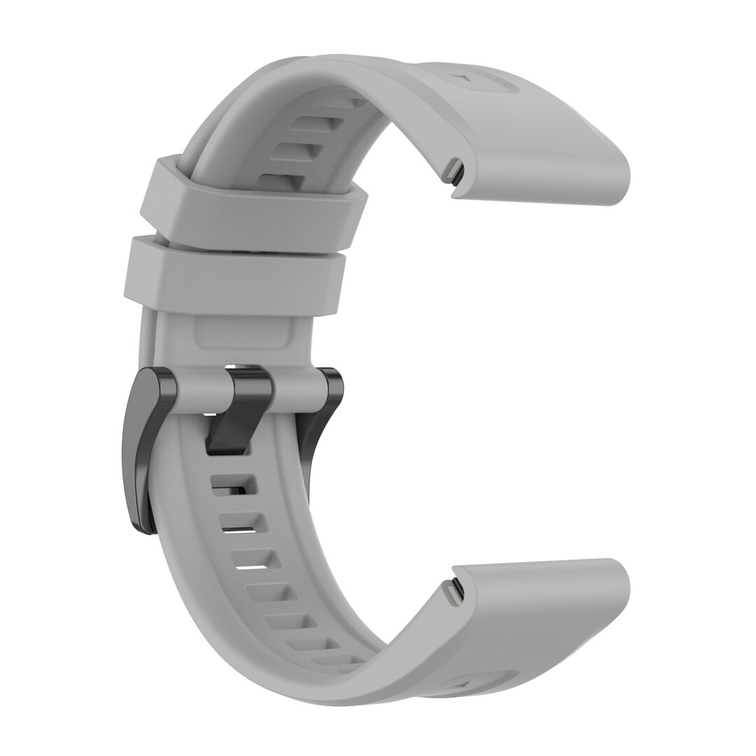 Silikon-Sportband - Grau - Garmin Fenix 7X / 6X / 5X