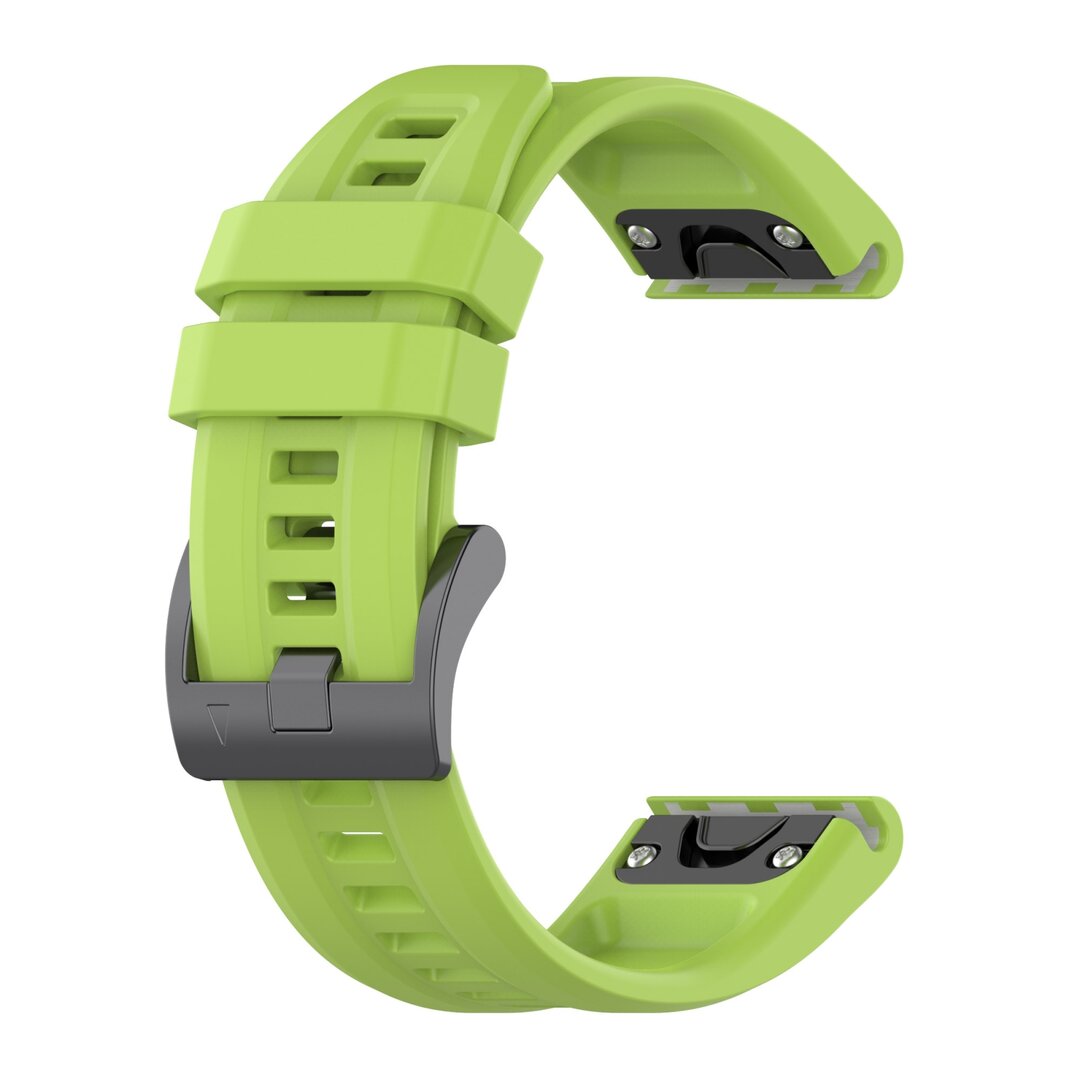 Silikon-Sportband - Gr&uuml;n - Garmin Fenix 7X / 6X / 5X