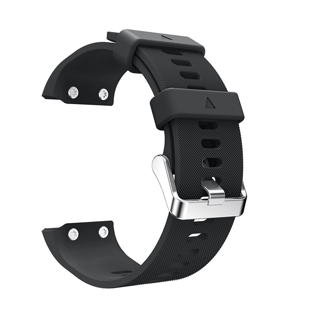 Silikonarmband - Schwarz - Garmin Forerunner 35 / 30