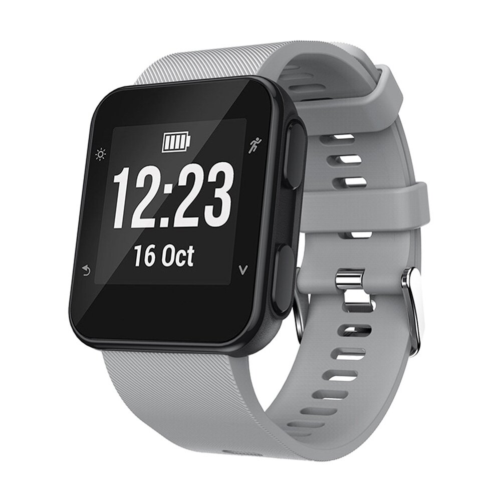 Silikonband - Grau - Garmin Forerunner 35 / 30