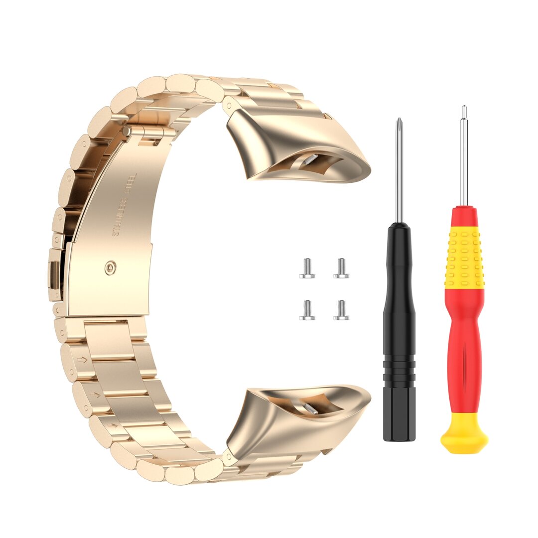 Stahlgliederarmband - Vintage gold - Garmin Forerunner 45 / 45S