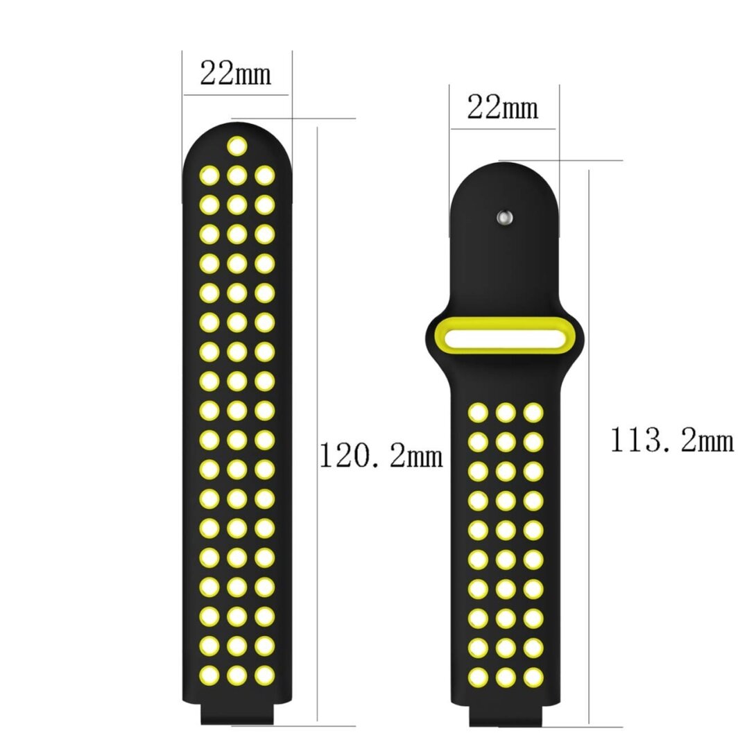 Silikon-Sportarmband - Grau + Wei&szlig; - Garmin Forerunner 220 / 230 / 235 / 620 / 630 / 735 (XT)