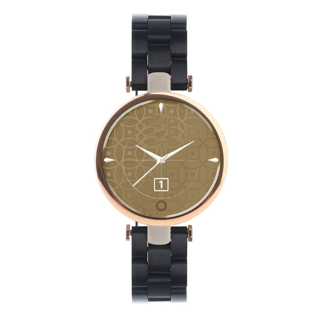 Stahlgliederarmband - Schwarz - Garmin Lily