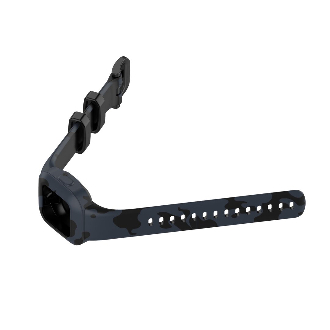 Silikonarmband mit Aufdruck - Armee grau - Garmin Vivofit Junior 3