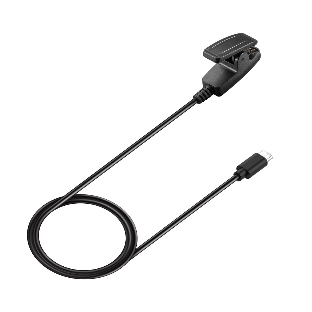 Garmin Watch Charger/Ladekabel - Geeignet f&uuml;r Garmin Lily / Lily 2 / Forerunner 230 / 235 / 630 / 635 / 735xt - USB-C Anschluss - 1 Meter