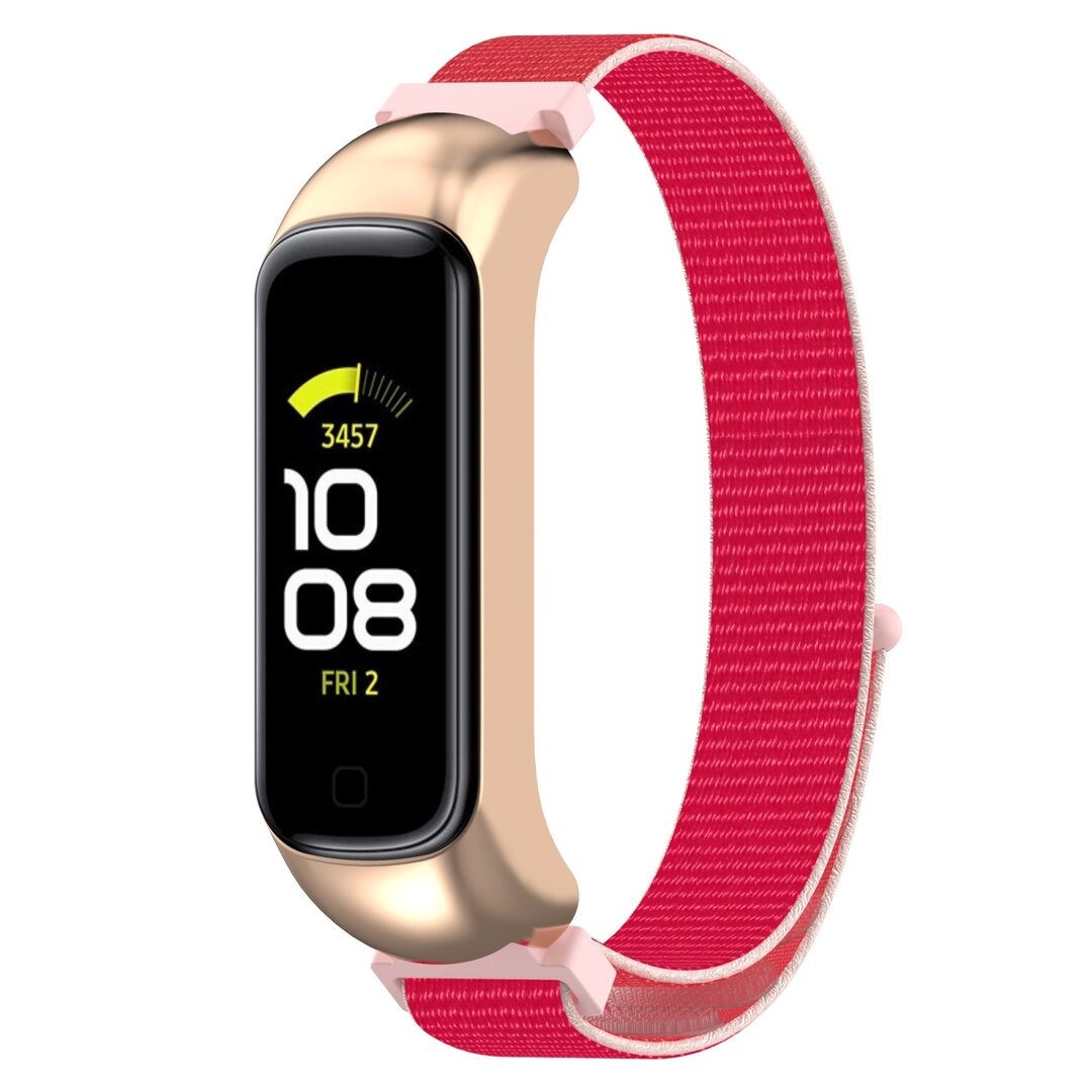 Nylon Sport Loop Armband - Rosa - Samsung Galaxy Fit 2
