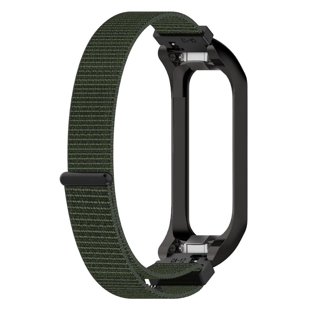 Nylon Sport Loop Armband - Dunkelgr&uuml;n - Samsung Galaxy Fit 2