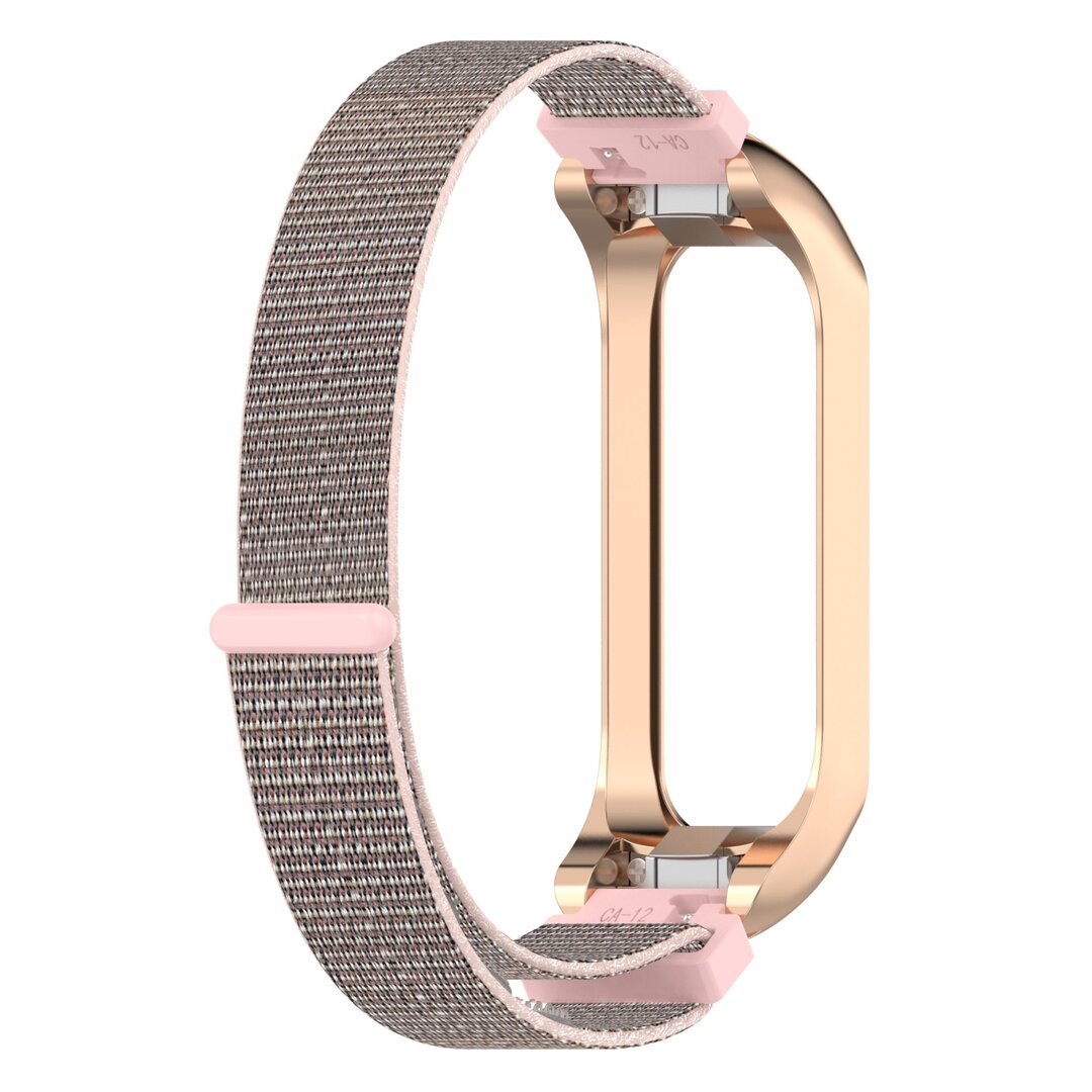 Nylon Sport Loop Armband - Sand rosa - Samsung Galaxy Fit 2
