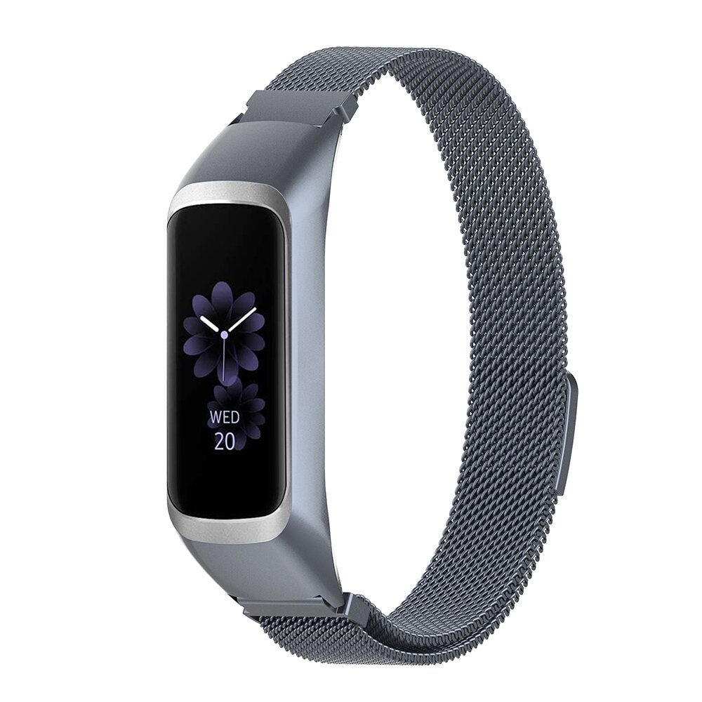 Milanaise Armband - Grau - Samsung Galaxy Fit 2