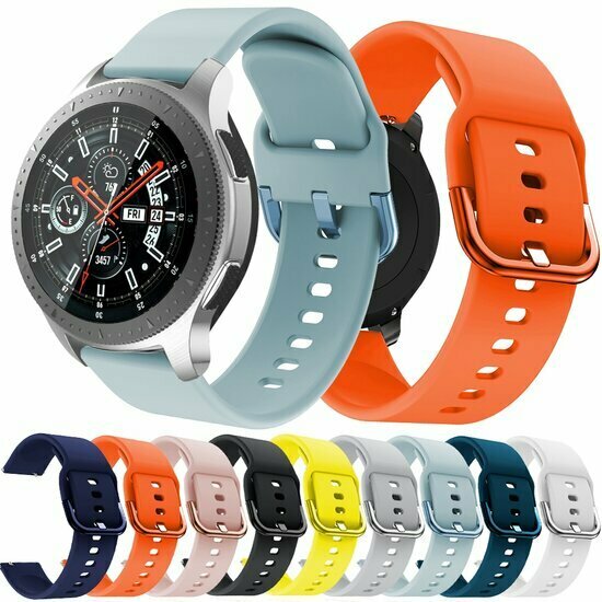 Silikon-Sportband - Orange - Garmin Vivoactive 6 / Vivoactive 5 / Vivoactive 3