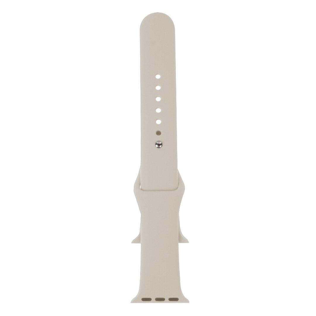 Gummi-Sportband - Polarstern / Starlight - Geeignet f&uuml;r Apple Watch 44mm / 45mm / 46mm / 49mm