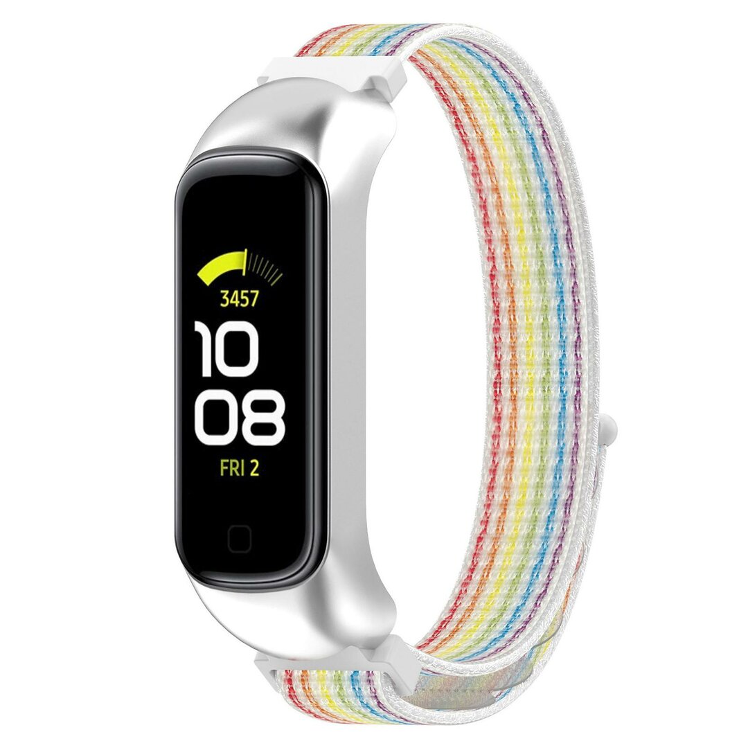 Nylon Sport Loop Armband - Mehrfarbig - Samsung Galaxy Fit 2