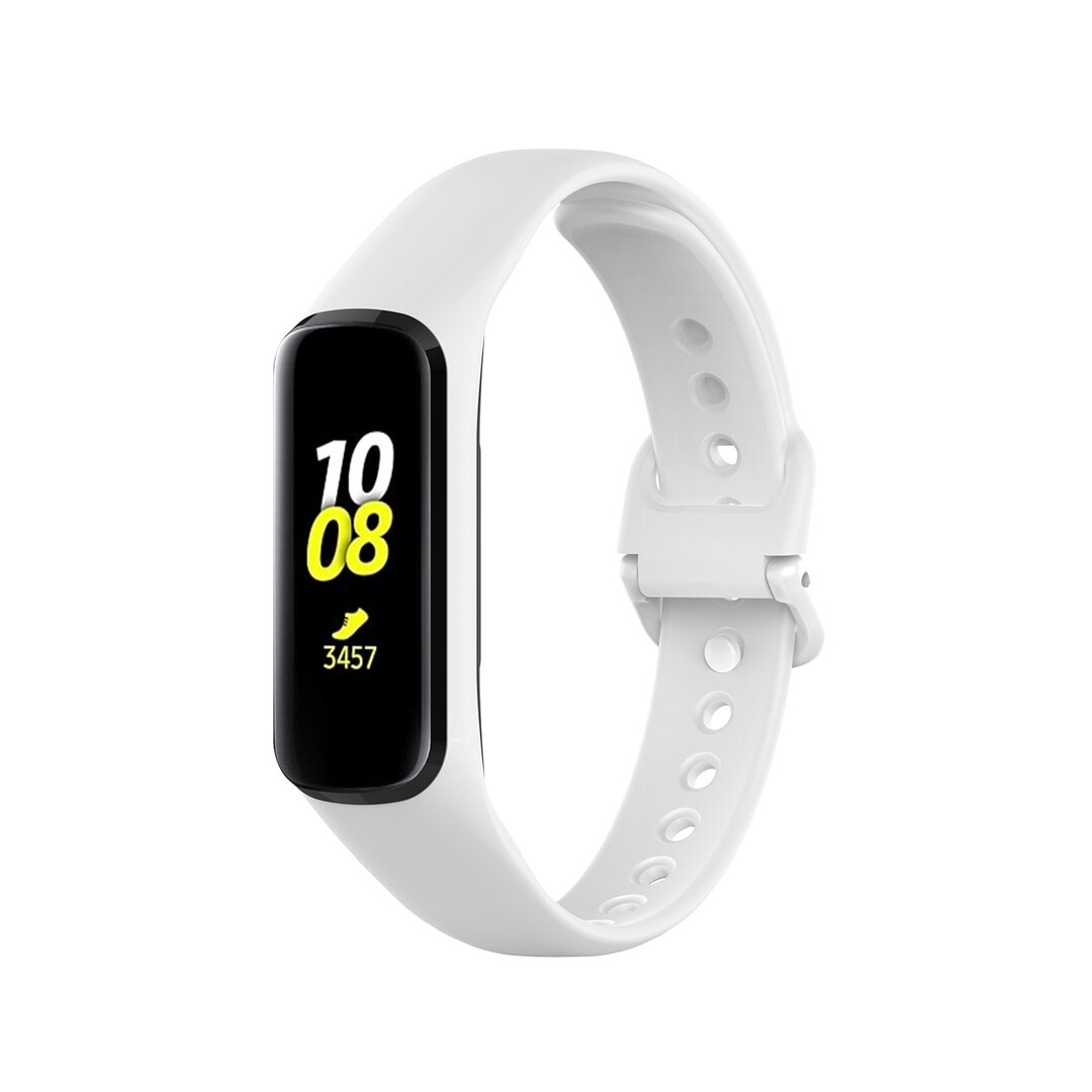 Silikonband - Wei&szlig; - Samsung Galaxy Fit 2