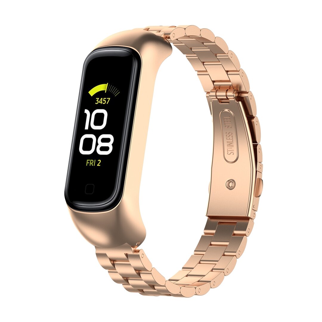 Stahlgliederband - Ros&eacute;gold - Samsung Galaxy Fit 2