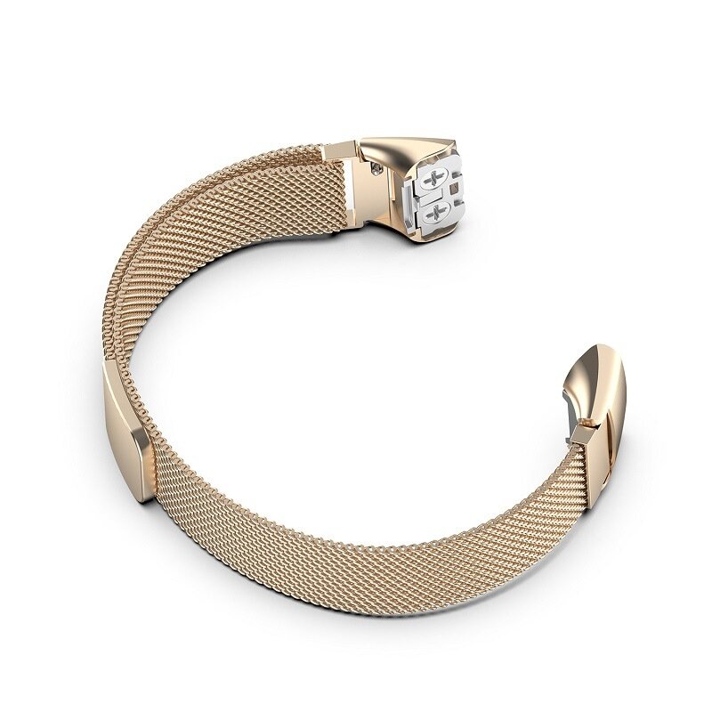 Milanaise Armband - Champagner Gold - Samsung Galaxy Fit
