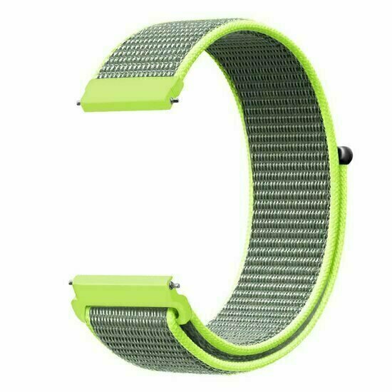 Sport Loop Nylonband - Neongr&uuml;n - Huawei Watch 4 (pro) / 3 (pro) / Ultimate