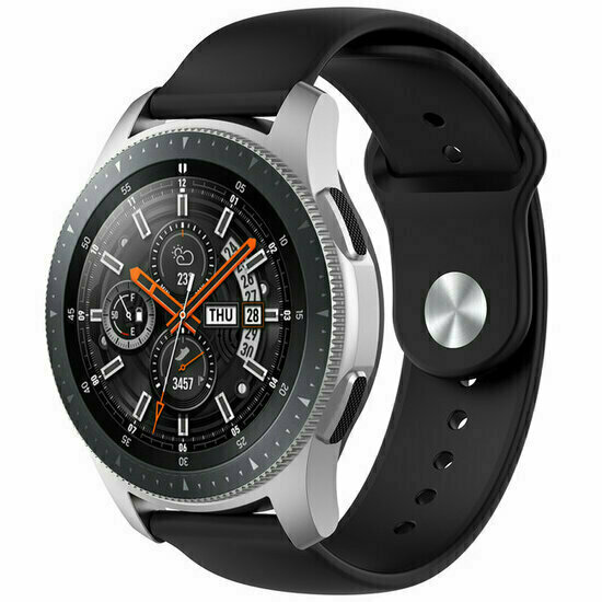 Gummi-Sportarmband - Schwarz - Huawei Watch 4 (pro) / 3 (pro) / Ultimate